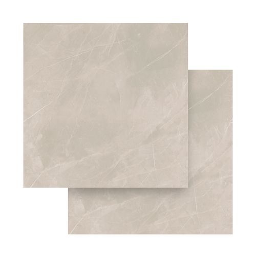 Piso Porcelanato Incepa 90x90 Ortiz Bege Polido Retificado — Ref. INC04DI0029A