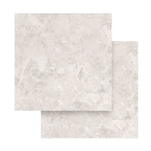 Piso Porcelanato Roca 119,5x119,5 Ceppo di Gre Off White Mate Retificado — Ref. Roc04Do00571