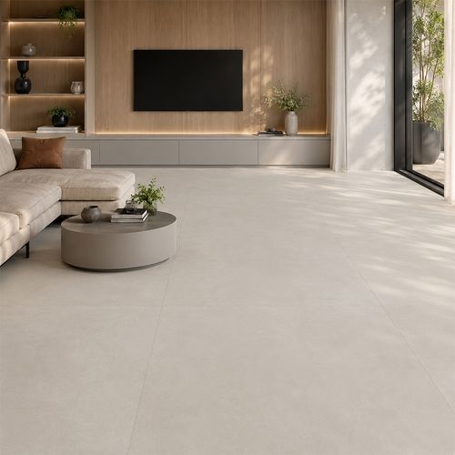 Piso Porcelanato Elizabeth 84x84 Urban Cimento Acetinado Retificado — Ref. 8068674