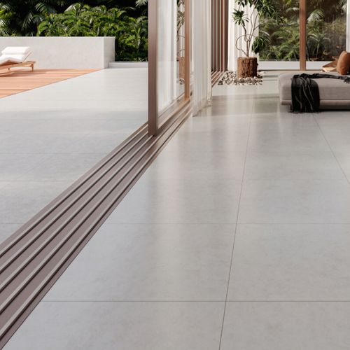 Piso Porcelanato Elizabeth 100x100 Urban Cimento Acetinado Retificado — Ref. 8068464