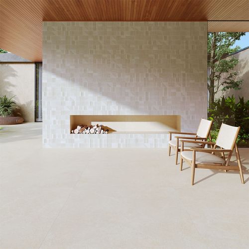 Piso Porcelanato Eliane 120x120 Oris Brut Resistente ao escorregamento Externo Retificado — Ref. 8070074