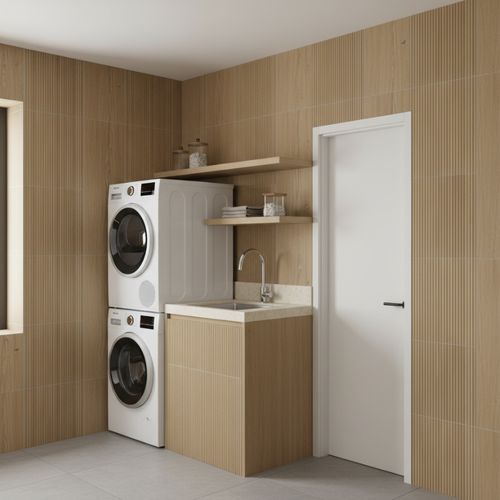 Piso Porcelanato Elizabeth 60x120 Ripado Work Acetinado Retificado — Ref. 8066765