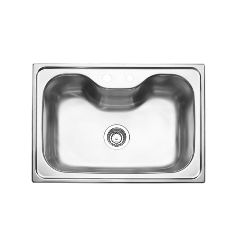 PiaTramontinaInox69x49MorganaSemAcessoriosComValvula412Embutir