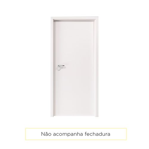 Kit Porta Elo Branca 210x70cm com Batente Regulável 7,5cm a 16cm — Ref. 14007122