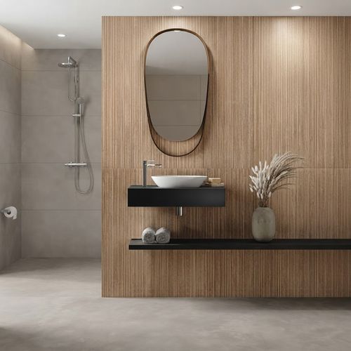 Piso Porcelanato Portobello 80x80 Cimentícios Natural Retificado — Ref. 211655E