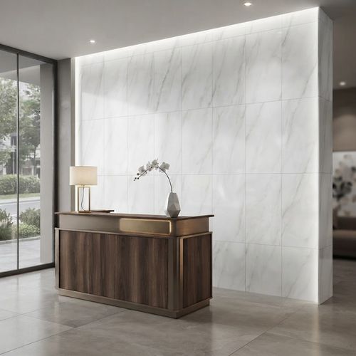 Piso Porcelanato Elizabeth 60x120 Onyx Branco Polido Retificado — Ref. 8068664