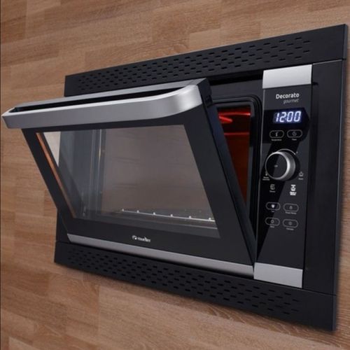 Forno Elétrico de Embutir Mueller Decorato Gourmet 44 Litros Preto, 220V — Ref. 60.1122.005