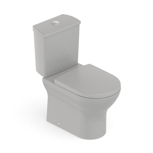 Kit Vaso Sanitário Roca com Caixa Acoplada Nexo Stone — Ref. C343723016