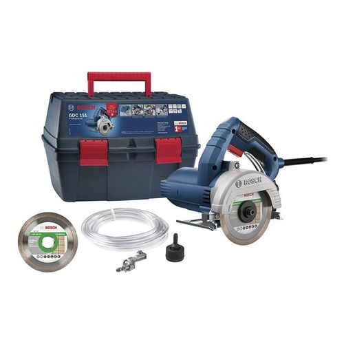 Serra Mármore Bosch Premium 1500W GDC 151 127V com Maleta — Ref. 06015487D2
