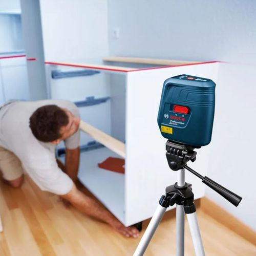 Nível Bosch a Laser Nivelox 3 Linhas 15m com Tripé — Ref. 0601063XG0-000