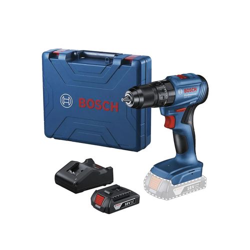 Furadeira Parafusadeira Bosch Impacto 18V GSB 185-LI 1 Bateria — Ref. 06019K31E6
