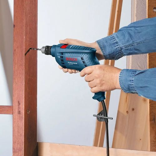 Furadeira Bosch de Impacto 3/8" GSB 450 RE 220V com Kit X-Line 34 Peças — Ref. 0615A001NX-000