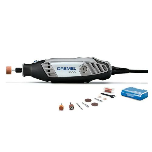 Micro Retífica Dremel 3000 220V com 10 Acessórios — Ref. F0133000PC