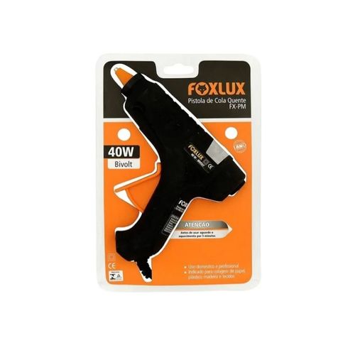 Pistola Foxlux Elétrica de Cola Quente 40W Bivolt — Ref. 26.02