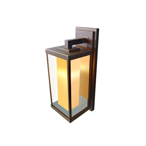 Arandela Metaldomado Retrô Quadrada G Cromada — Ref. 5520G
