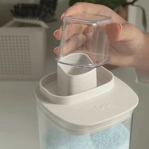 Dispenser Ou Quadrado Linha Flow 1L Bege — Ref. DFW300BGF