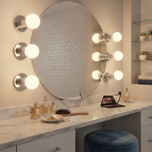 Lâmpada Luminatti Led Bolinha 6W 2700K Bivolt — Ref. LM168