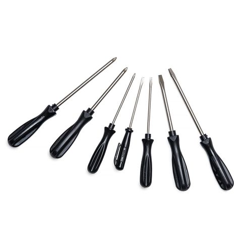 Kit Tramontina de Chaves de Fenda em Aço Carbono 7 Peças com Chave Teste — Ref. 43408/115