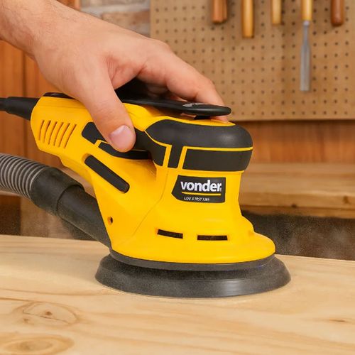 Lixadeira Roto-Orbital 6" Vonder 350W Brushless 127V PLUS — Ref. 6001350127