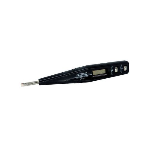 Chave Teste Foxlux Digital Fenda 12V-250V com Display de Cristal Líquido — Ref. 03.07