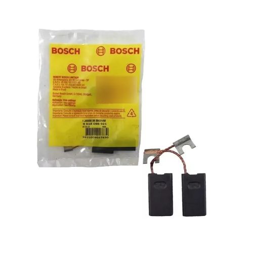 Escova de Carvão Bosch para Esmerilhadeira, Politriz e Furadeira — Ref. 9618086921
