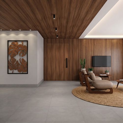 Piso Porcelanato Helena 83x83 Loft Chumbo Acetinado — Ref. HAC 830.141
