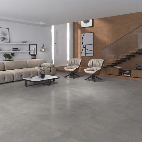 Piso Porcelanato Helena 83x83 Manhatan Smoky Acetinado Retificado — Ref. HAC 830.074