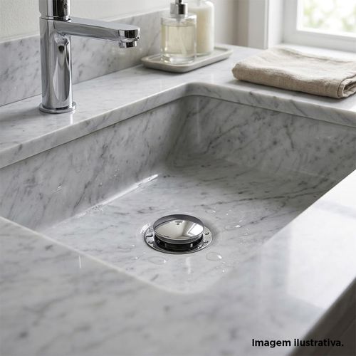 Válvula Click Qualiz 7/8" em Aço Inox — Ref. QL VC78GN