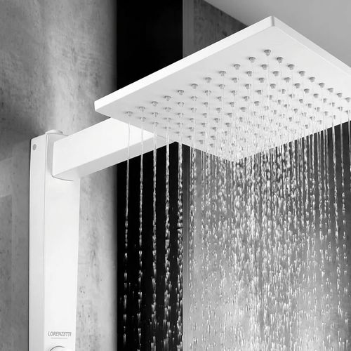 Chuveiro Lorenzetti Elétrico Eletrônico 220V 7500W Branco Acqua Century — Ref. 7510603